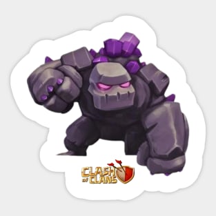 Golem - Clash of Clans Sticker